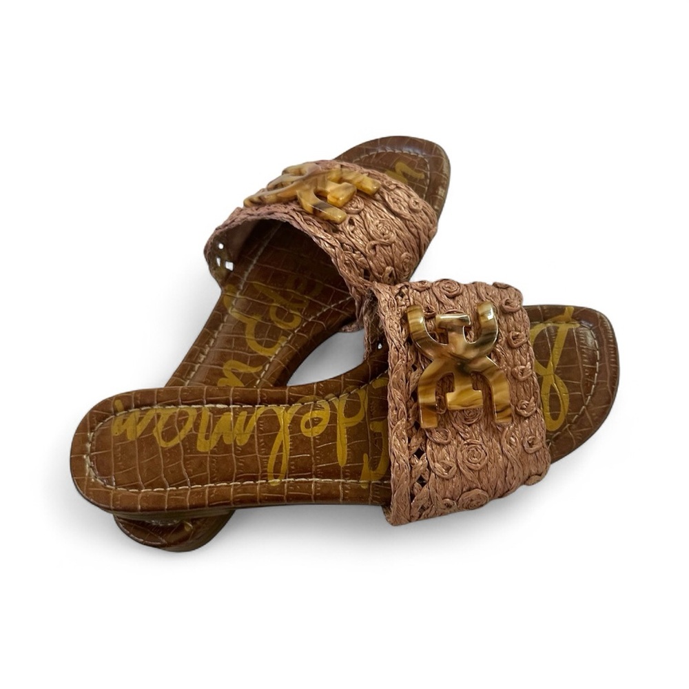 Sam Edelman pink Woven Slide Sandals - Picture 5 of 5